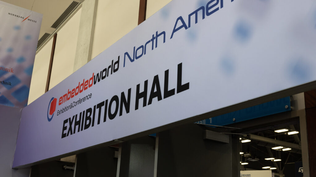 Embedded World North America Exhibition Hall Signage